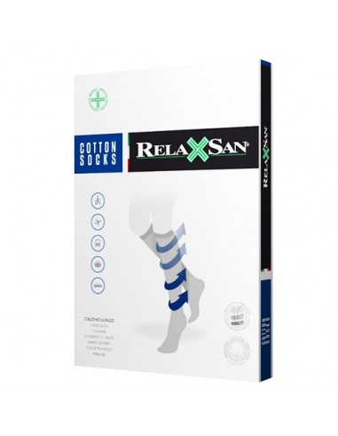 Гольфы с хлопком Relaxsan для мужчин 140 DEN (18-22 мм) 820