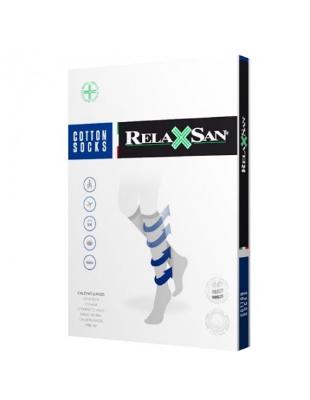 Гольфы с хлопком Relaxsan для мужчин 140 DEN (18-22 мм) 820