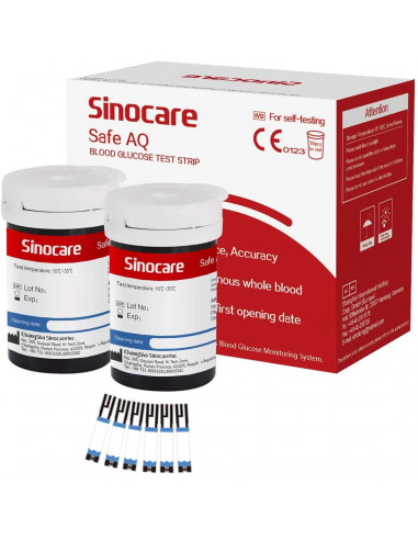 Тест-смужки SINOCARE Safe AQ 50 шт.